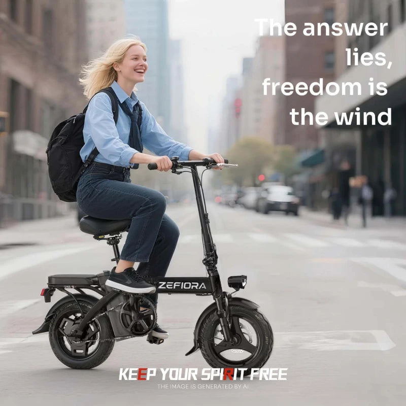 Electric Scooter Adult 14 26 Inch 1000w 30-60miles 48v 10a 15a 17.5a Removable Battery,adjustable Front Brake Seat Electric Bike
