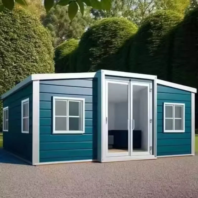 Hot Sale Container House Mobile Expandable Tiny Home Container Outdoor Residential Prefabricated Folding Container House for US