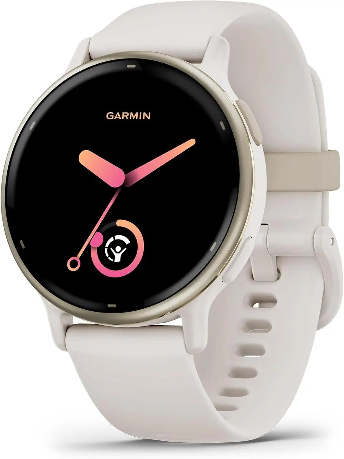 Health & Fitness GPS Smartwatch with AMOLED Display, Up to 11 Days Battery Life in Ivory