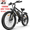 Electric Scooter Adult 1000w 14 26 Inch 30-50mph 30-60miles 48v 10ah 15ah 17.5a Removable Battery,factory Original Electric Bike