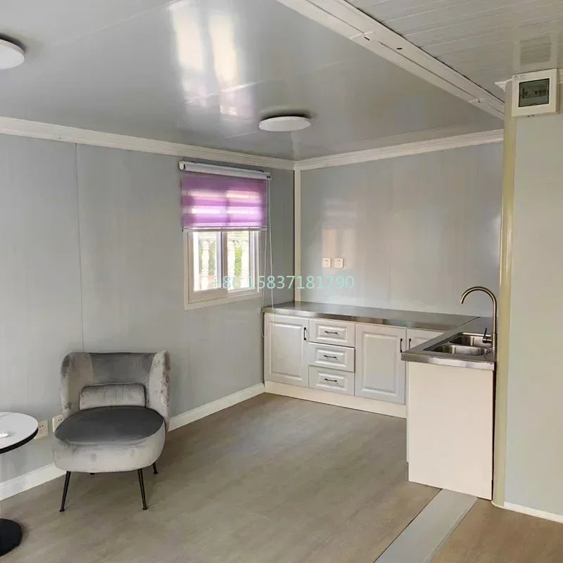 Wholesale Price Container House Customizable Tiny Houses Portable Folding Container House Bedroom Prefabricated Mobile Tiny Home