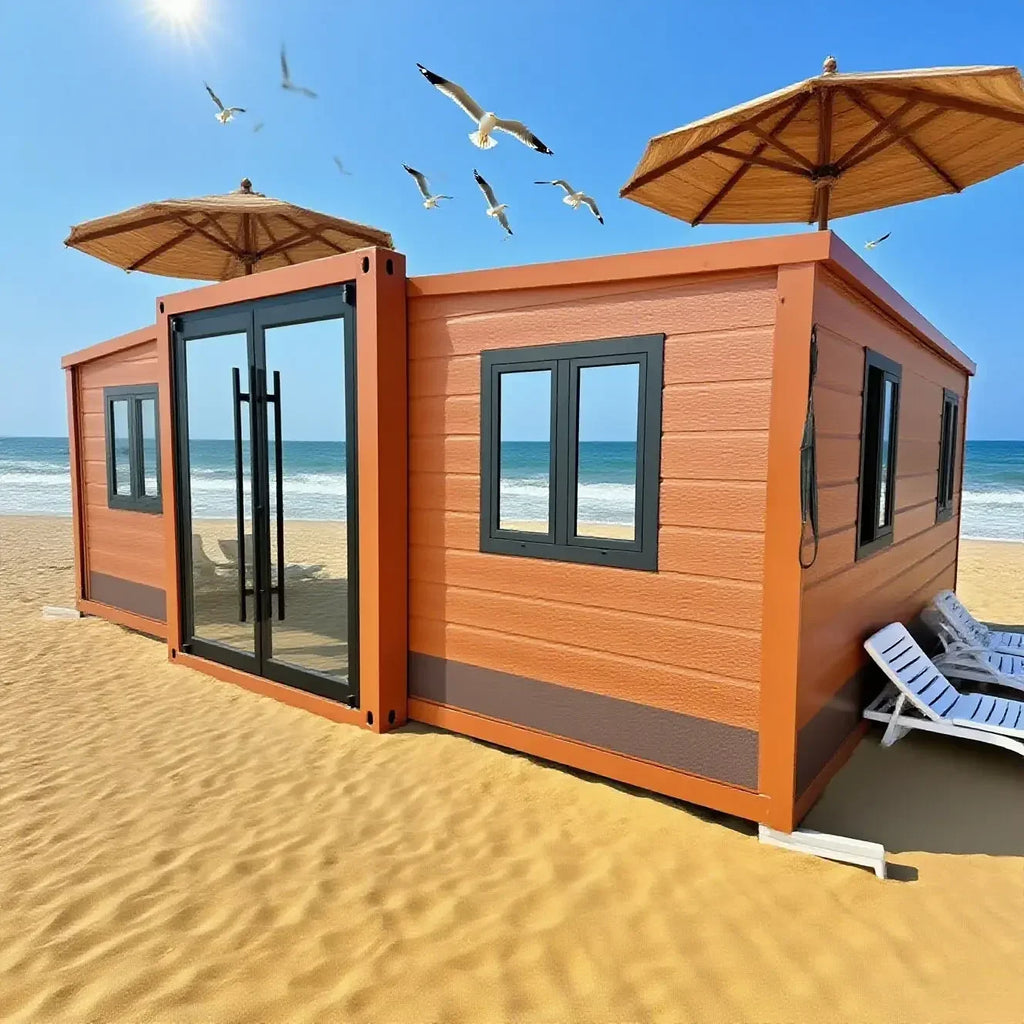 Folding Container House Multifunctional Foldable House Container Office Flat Pack Container House Mobile Tiny Home for Australia