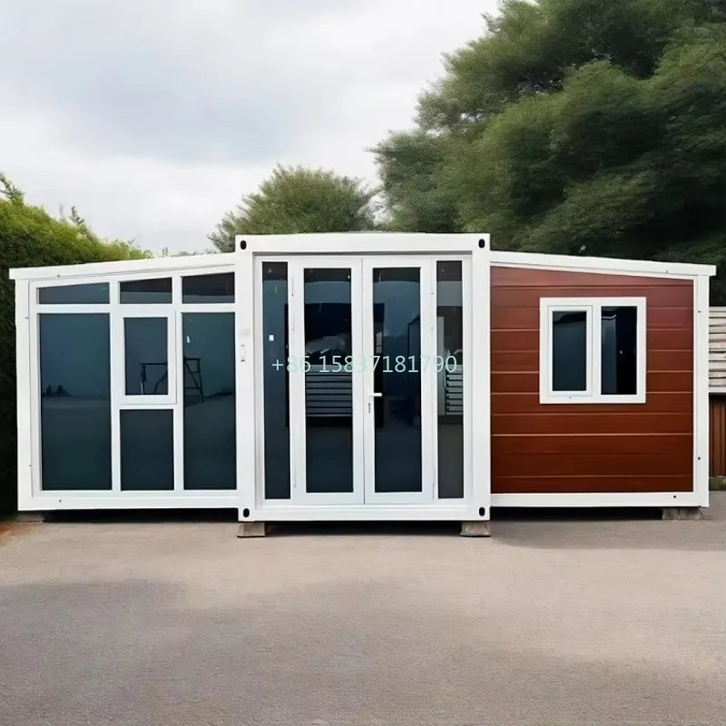 Hot Sale Container House Mobile Expandable Tiny Home Container Outdoor Residential Prefabricated Folding Container House for US