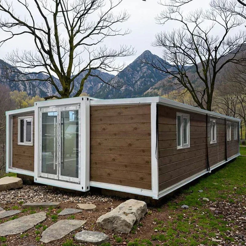 Folding Container House Multifunctional Foldable House Container Office Flat Pack Container House Mobile Tiny Home for Australia