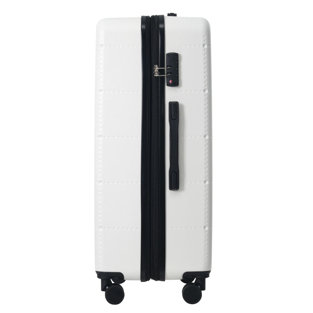 5 in 1 Hardside Luggage Set 20" Carry On with USB Port Half-opening Design Expandable 24/28" Double Spinner Wheels TSA Lock