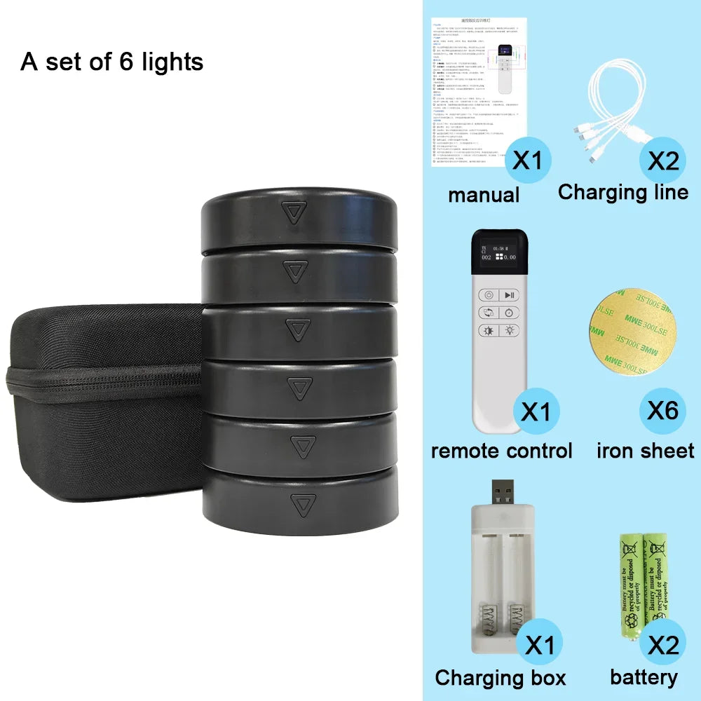 Response agility training light, children's physical fitness training, remote control to control light operation