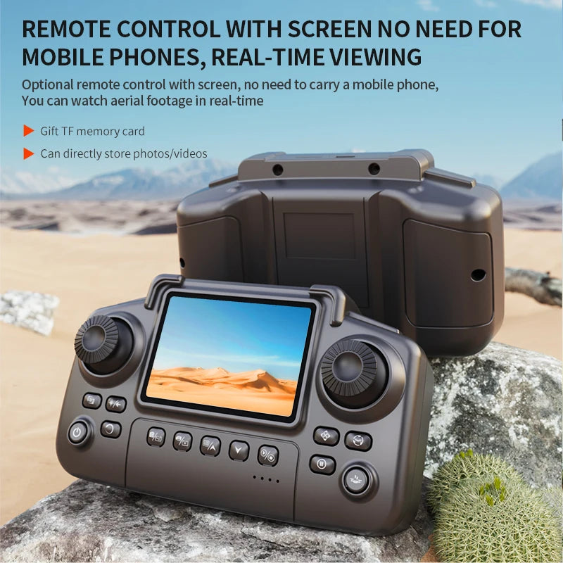 E99 Air Screen Control Drone Professional Wide RC Dron HD 4K Camera Foldable Helicopter Aircraft Quadcopter Drone Kid Gift Toys