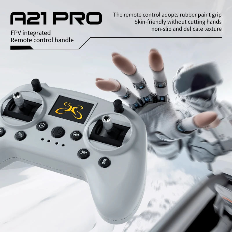 Collision Protection Drone with Brushless Motor - 180° Camera Lens, 25-Min Flight, 500m Range for Adults