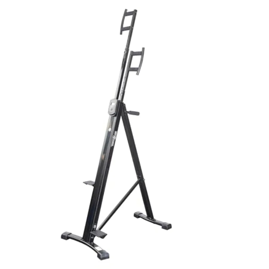 Total Body Workout Exercise Machine Vertical Climber Maxi Climber for Home Fitness Steel Frame Black High-Intensity Cardio Full