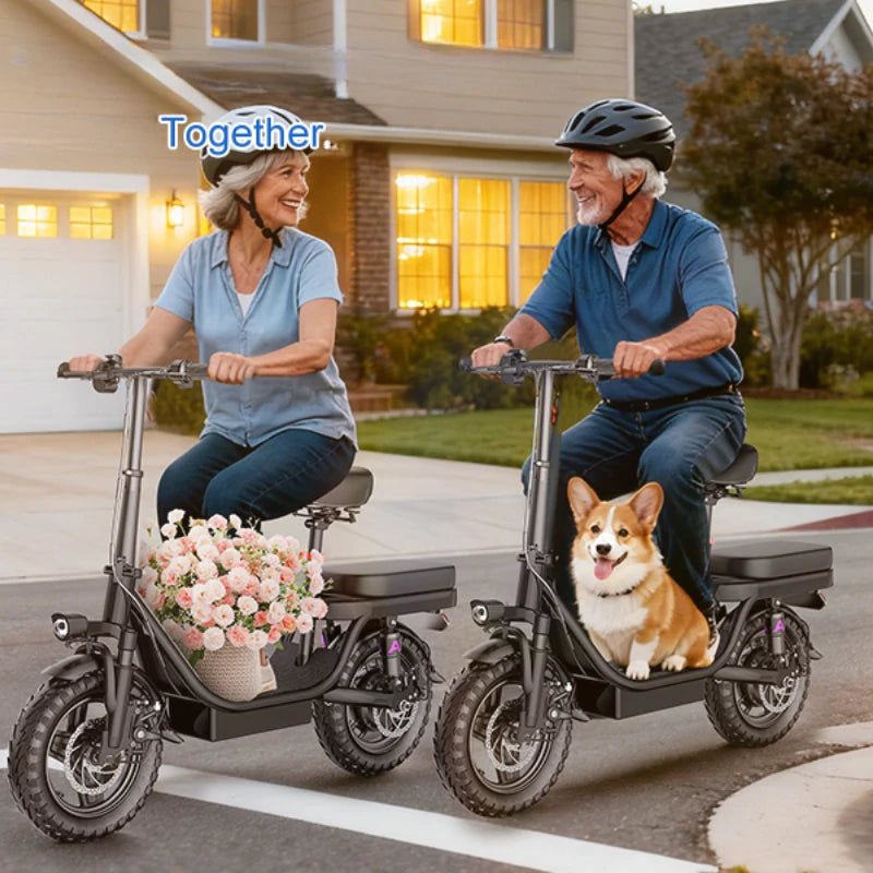 Electric Scooter 14 26 Inch 1000w 30-50mph 30-60miles 48v 10ah 15ah 17.5ah Battery,multiple Types Different Models Electric Bike