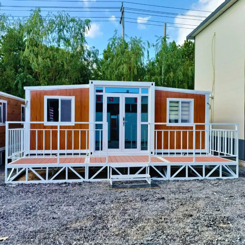 Hot Sale Container House Mobile Expandable Tiny Home Container Outdoor Residential Prefabricated Folding Container House for US