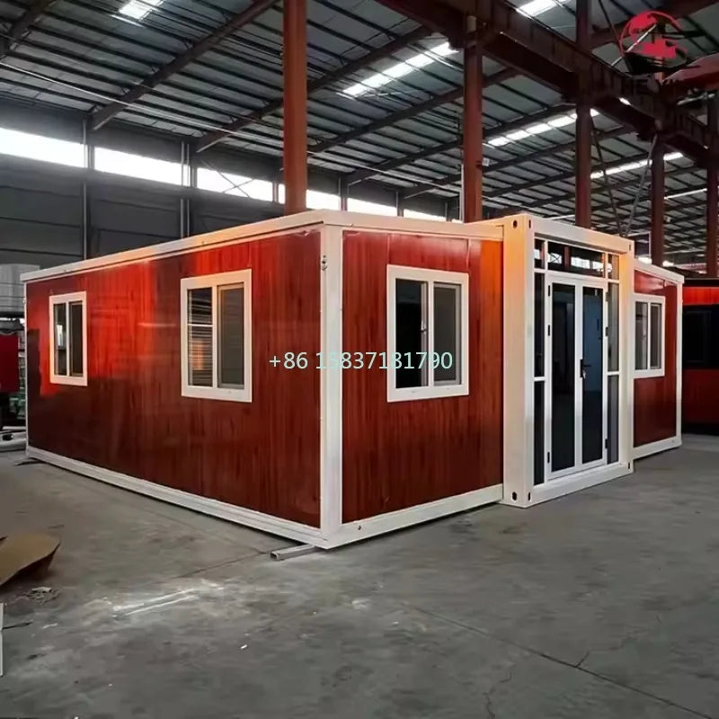 Hot Sale Container House Mobile Expandable Tiny Home Container Outdoor Residential Prefabricated Folding Container House for US
