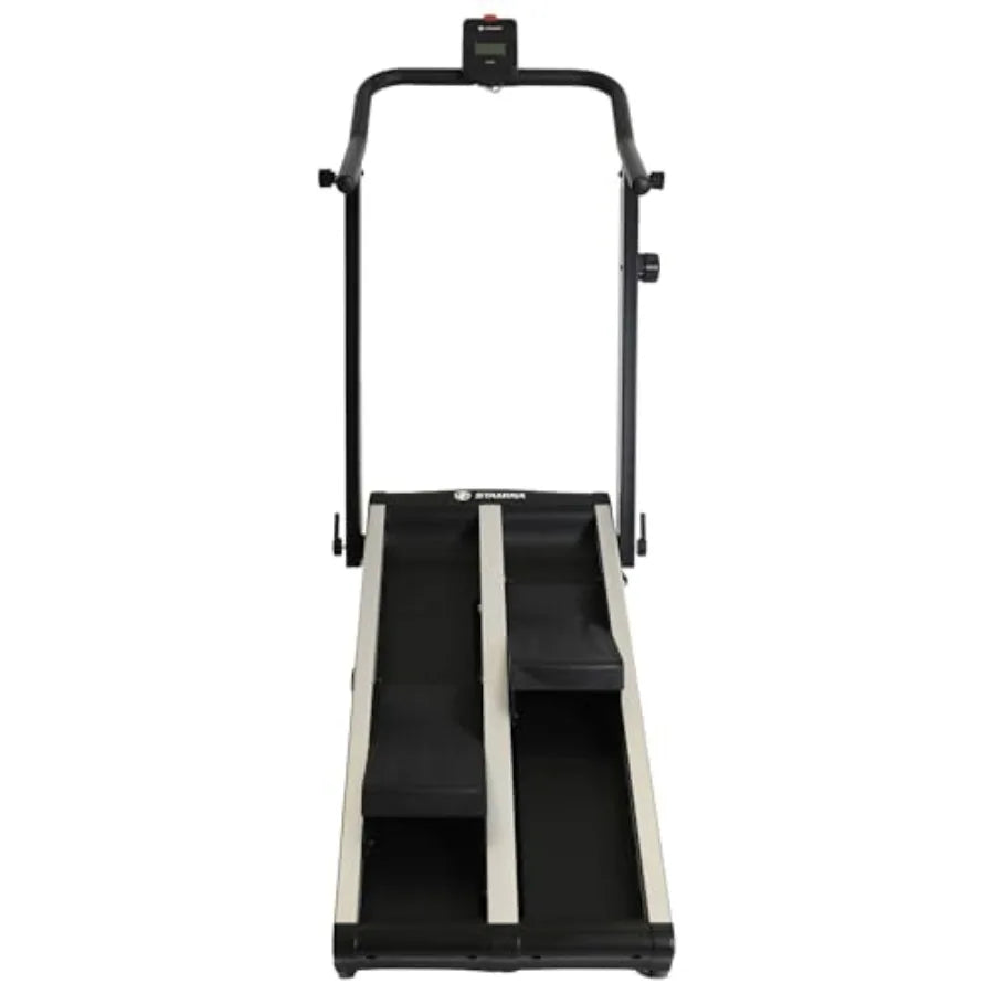 Climber Compact Exercise Machine for Home Workout in Black with Durable Steel Frame and Smooth Resistance for Effective Cardio