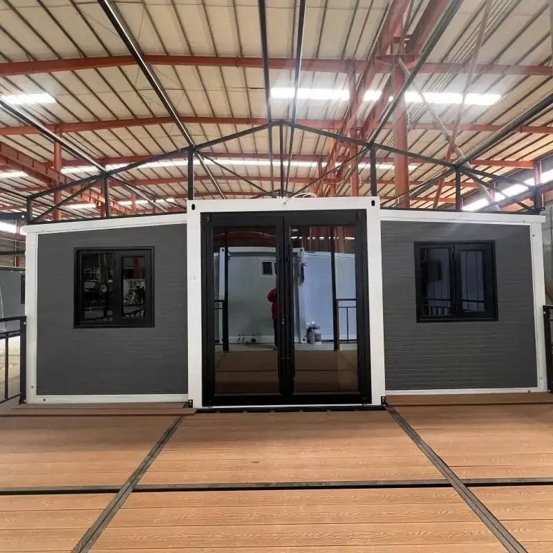 Folding Container House Multifunctional Foldable House Container Office Flat Pack Container House Mobile Tiny Home for Australia
