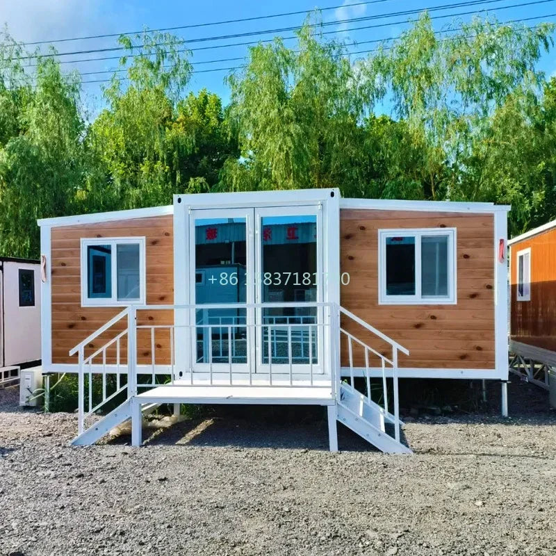 Folding Container House Multifunctional Foldable House Container Office Flat Pack Container House Mobile Tiny Home for Australia