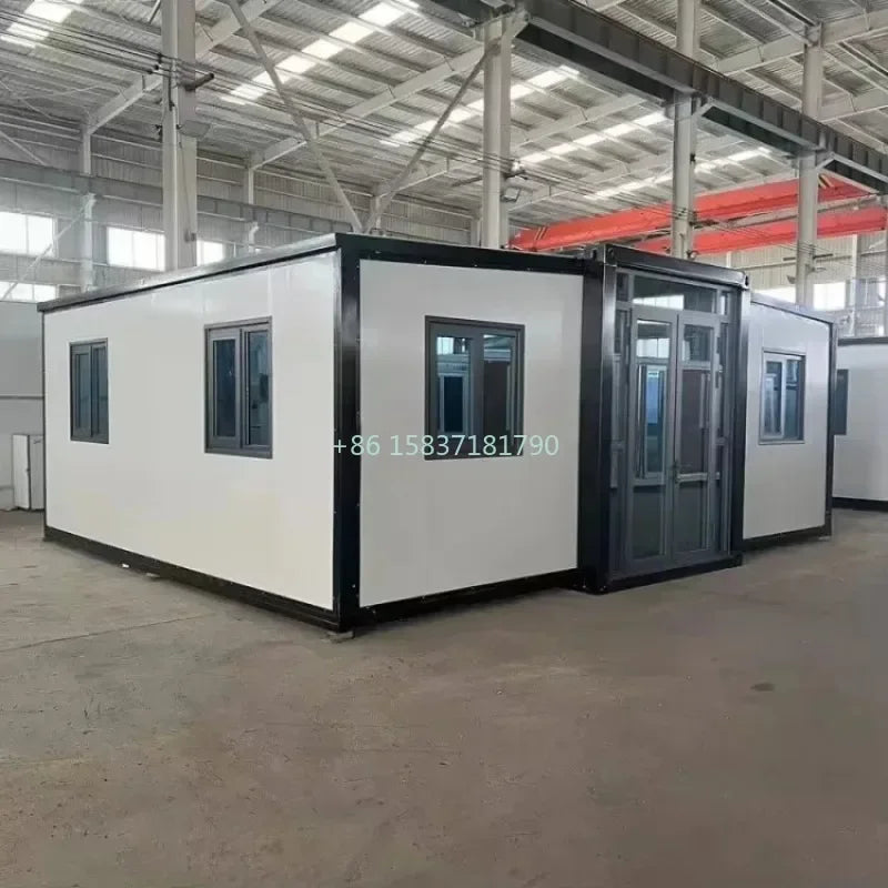 Folding Container House Multifunctional Foldable House Container Office Flat Pack Container House Mobile Tiny Home for Australia