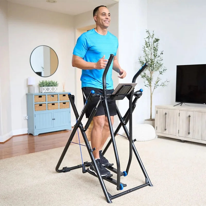 Gazelle Glider Elliptical Hybrid Exercise Machine Plate for Home Gym, Pacer or Sprinter Model - Low-Impact Cardio & Strength