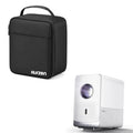 Portable Mini Projector Bundle with Carrying Case for Home and Outdoor Movies: Roku Streaming Experience Built-in Sealed Optica