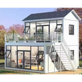 Wholesale Prefab Mobile Folding House Detachable Container House Modular Home Container Back Yard Container House for Australia