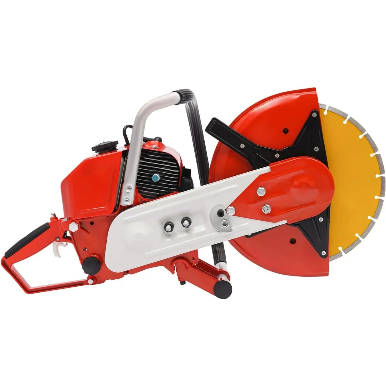 78.5CC 2-Stroke Portable Concrete Saw Gas Power Cement Masonry Cutting Concrete Cut off Saw with 12inch Cutting Blade